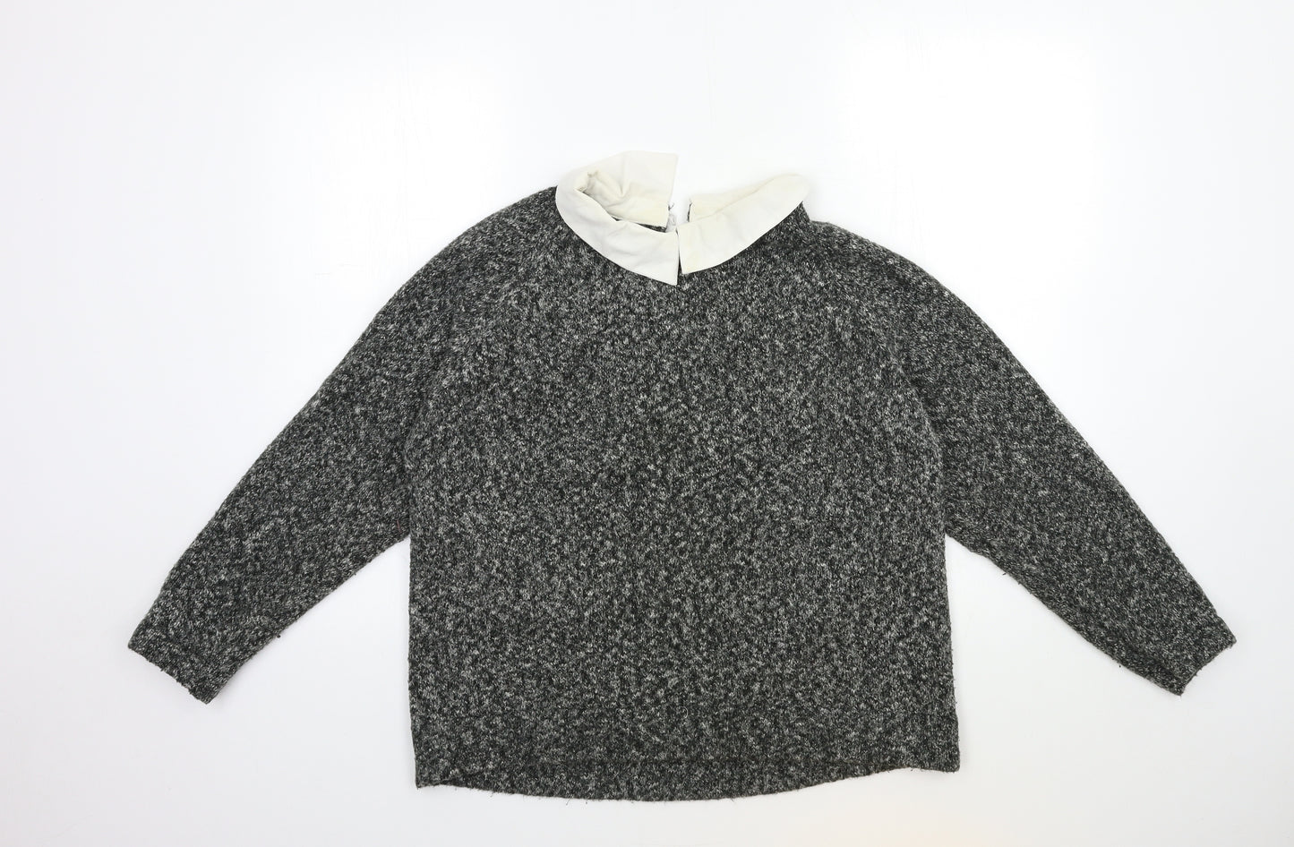 Atmosphere Womens Grey  Knit Pullover Jumper Size 16