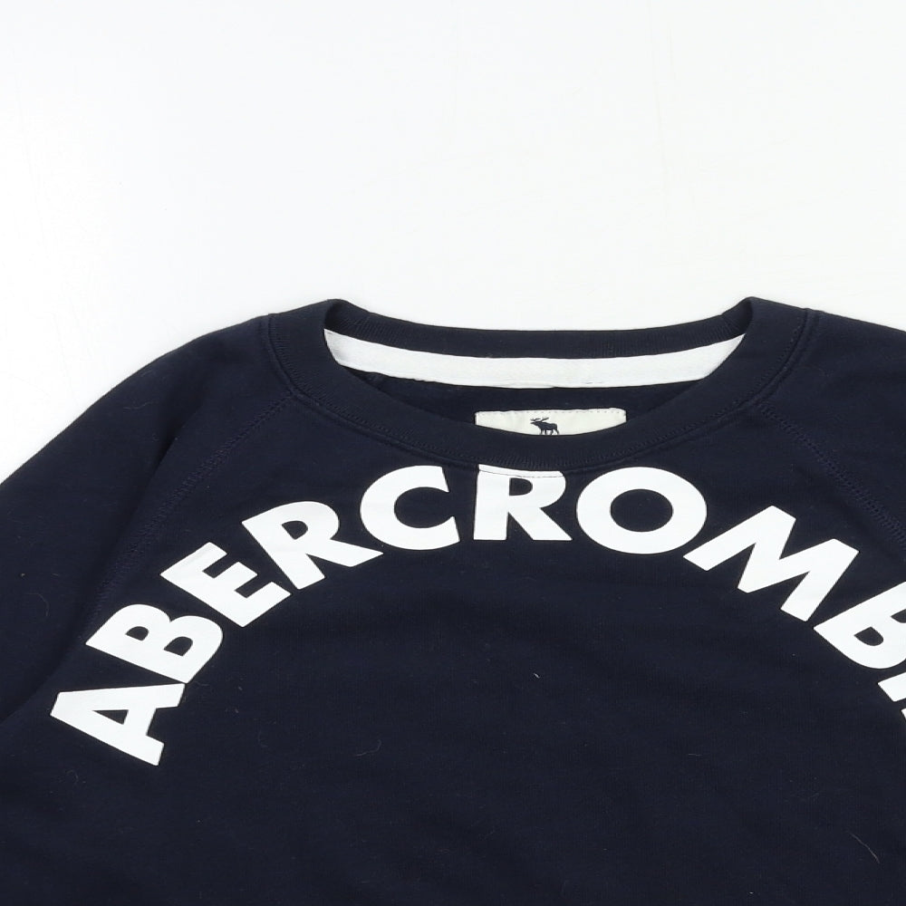 Abercrombie & Fitch Boys Blue   Pullover Sweatshirt Size 13 Years
