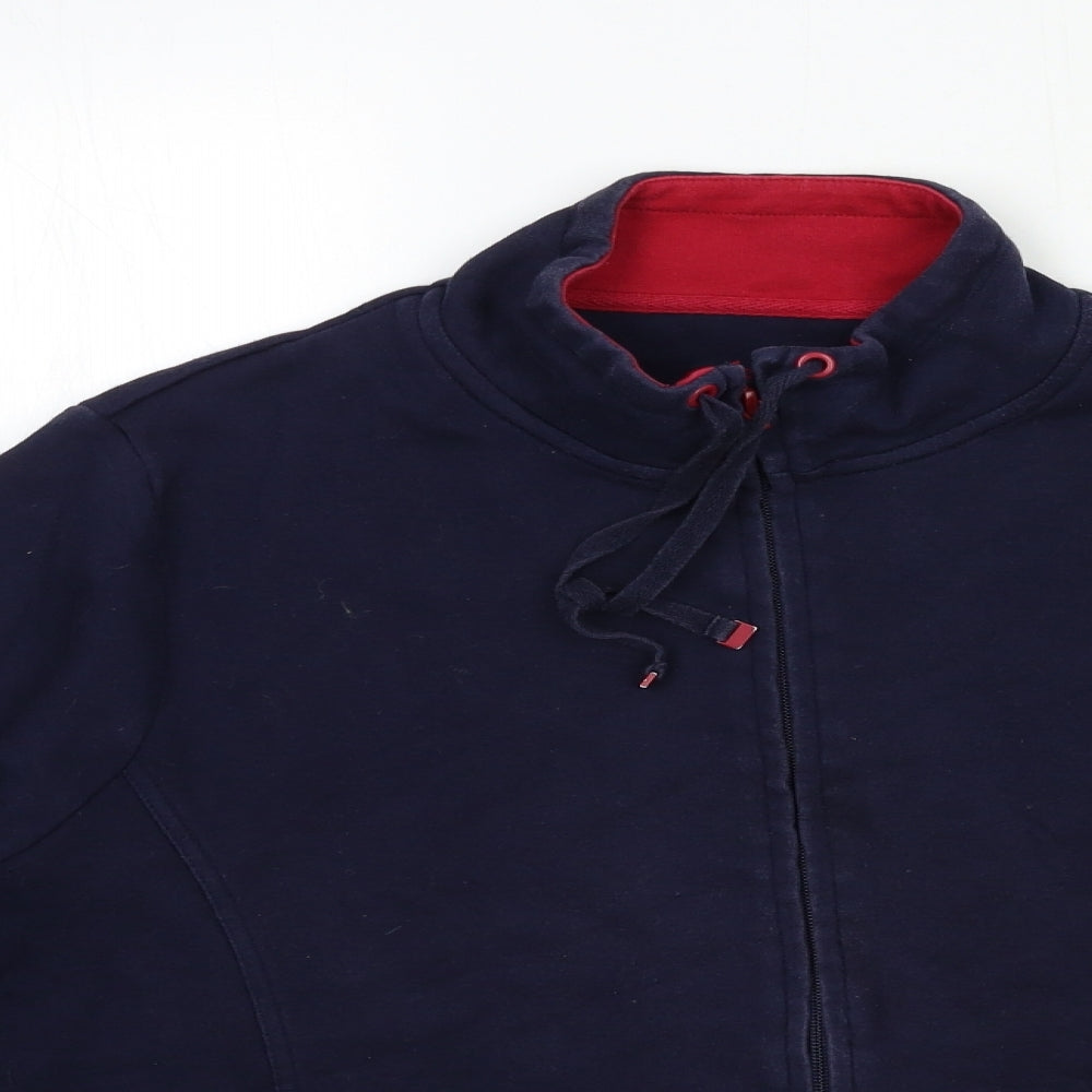 DASH Womens Blue   Full Zip Sweatshirt Size 20