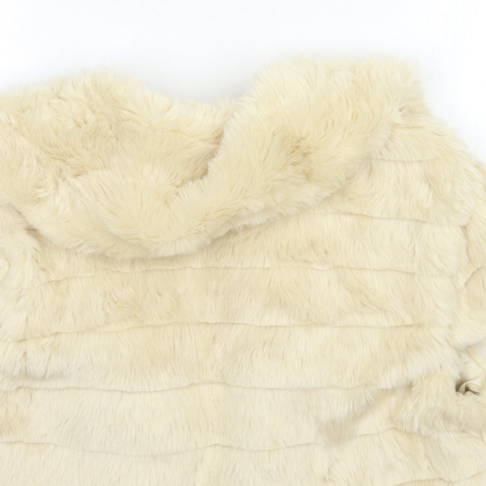 Layers Womens Beige   Jacket Coat Size M