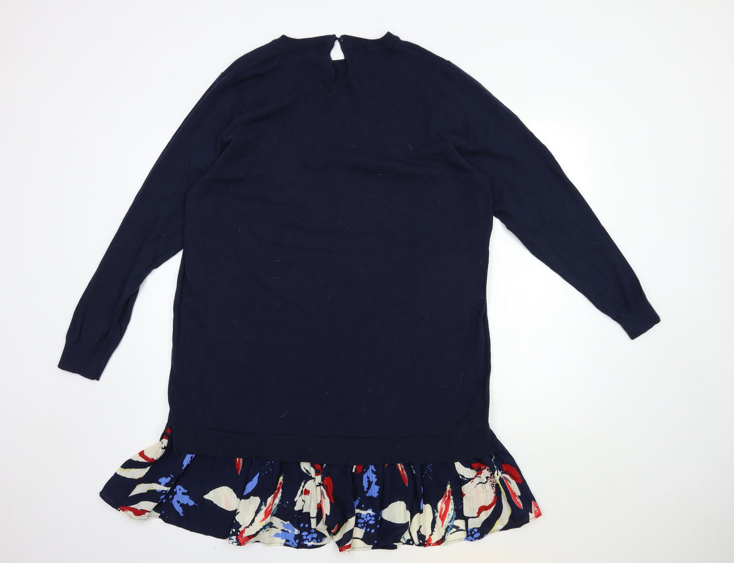 NEXT Womens Blue  Knit Jumper Dress  Size 20