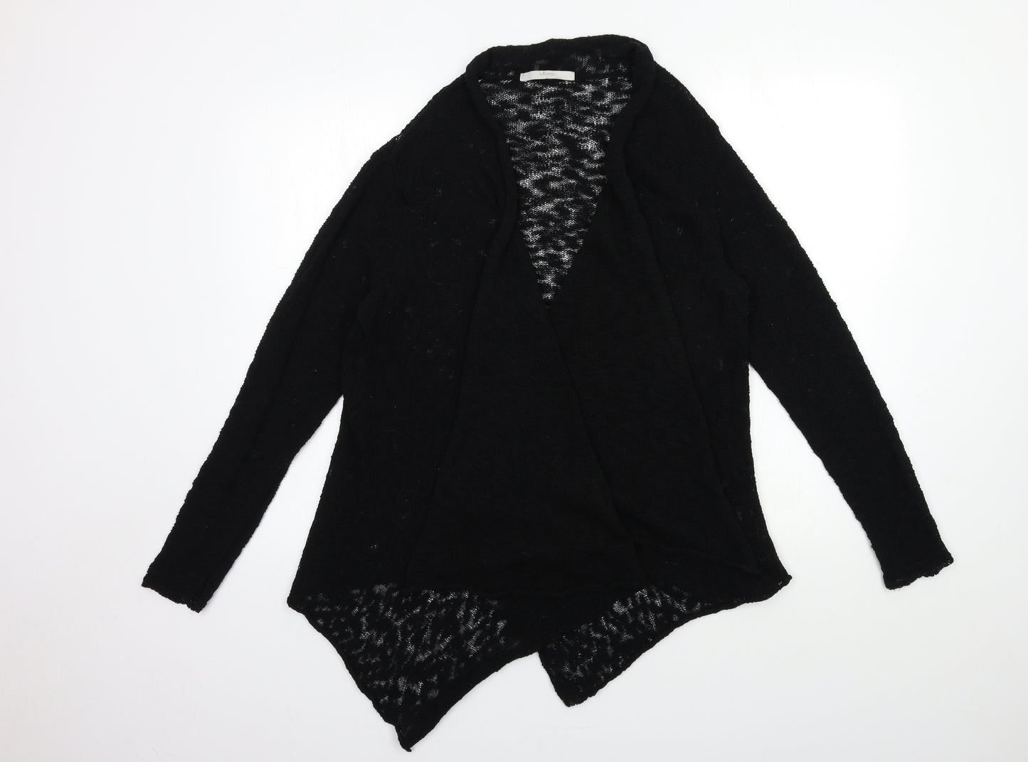 George Womens Black  Knit Cardigan Jumper Size 14