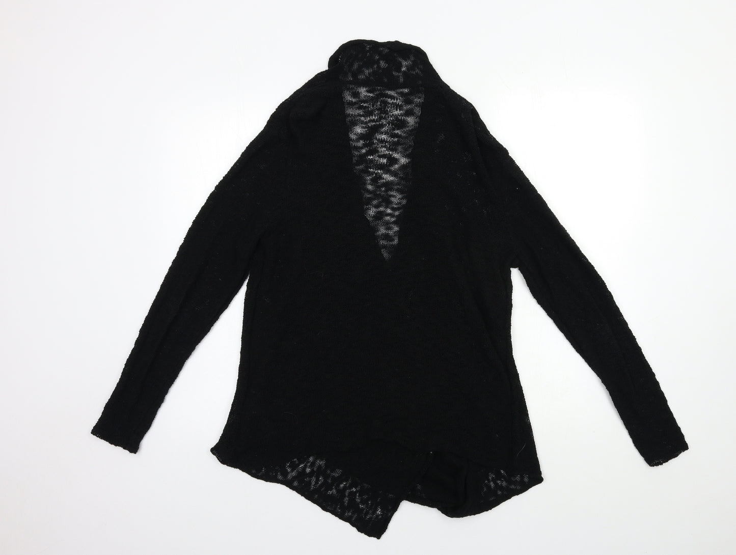 George Womens Black  Knit Cardigan Jumper Size 14