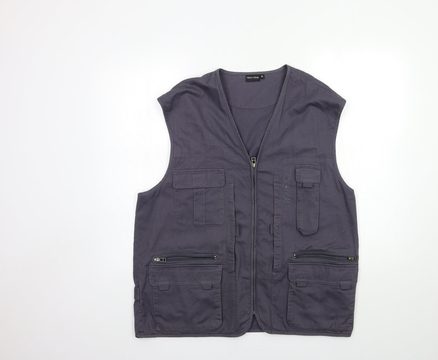 Trek & Trail Mens Grey   Gilet Jacket Size XL