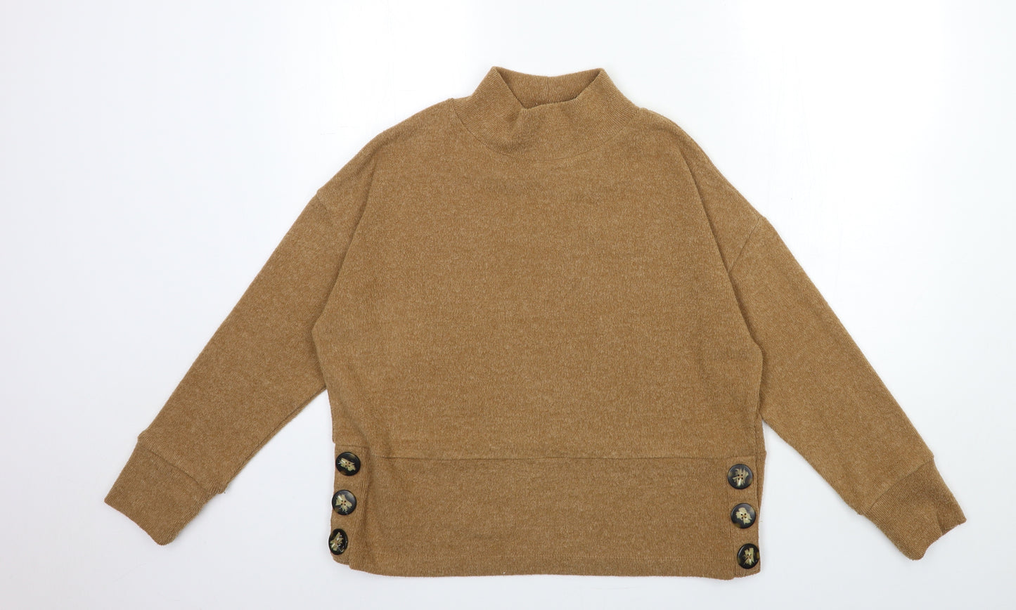 F&F Womens Brown   Pullover Jumper Size 10