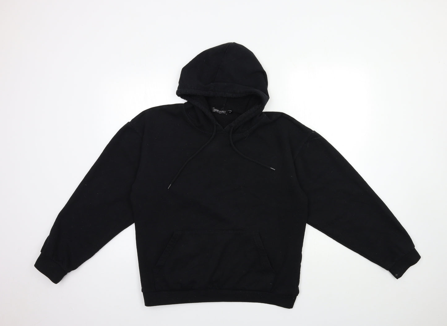 I SAW IT FIRST Womens Black   Pullover Hoodie Size S