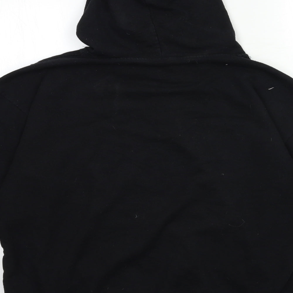 I SAW IT FIRST Womens Black   Pullover Hoodie Size S