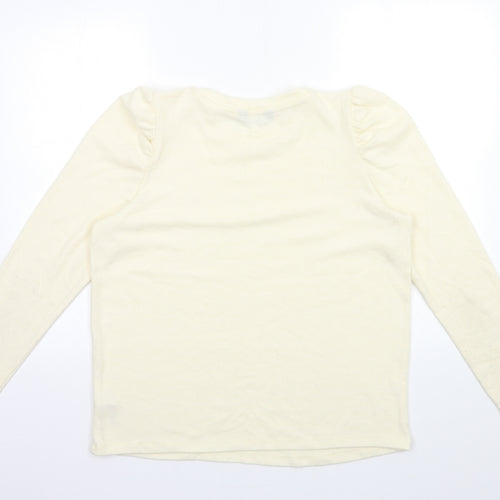 F&F Womens Ivory  Knit Pullover Jumper Size 14