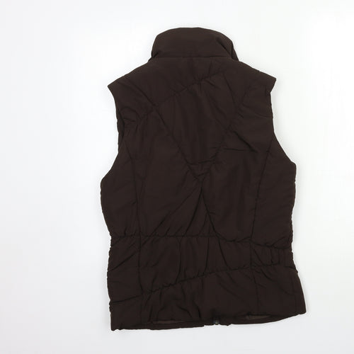 TU Womens Brown   Gilet Jacket Size 12