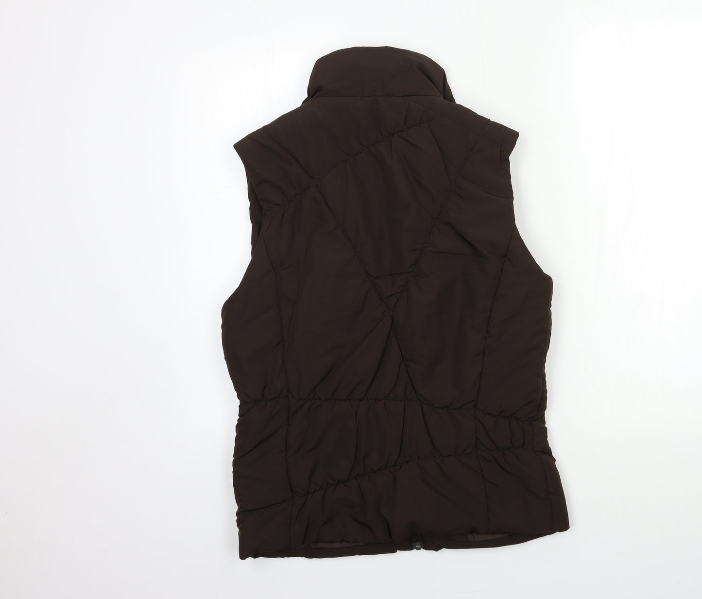 TU Womens Brown   Gilet Jacket Size 12