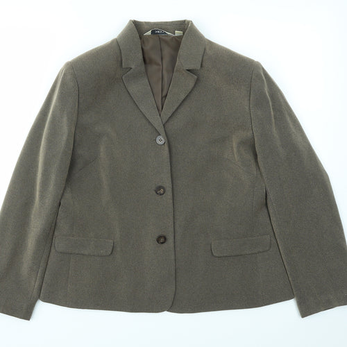 NEXT Womens Brown   Jacket Blazer Size 16