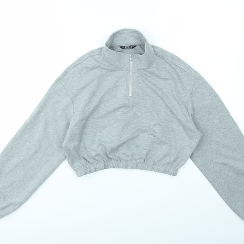 SheIn Womens Grey   Pullover Jumper Size XS