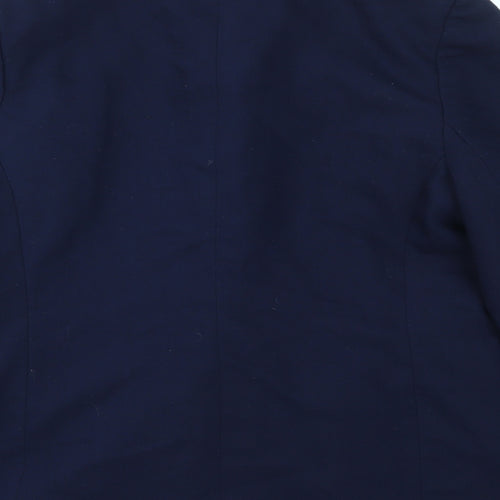 Design essentials Womens Blue   Jacket Blazer Size 16