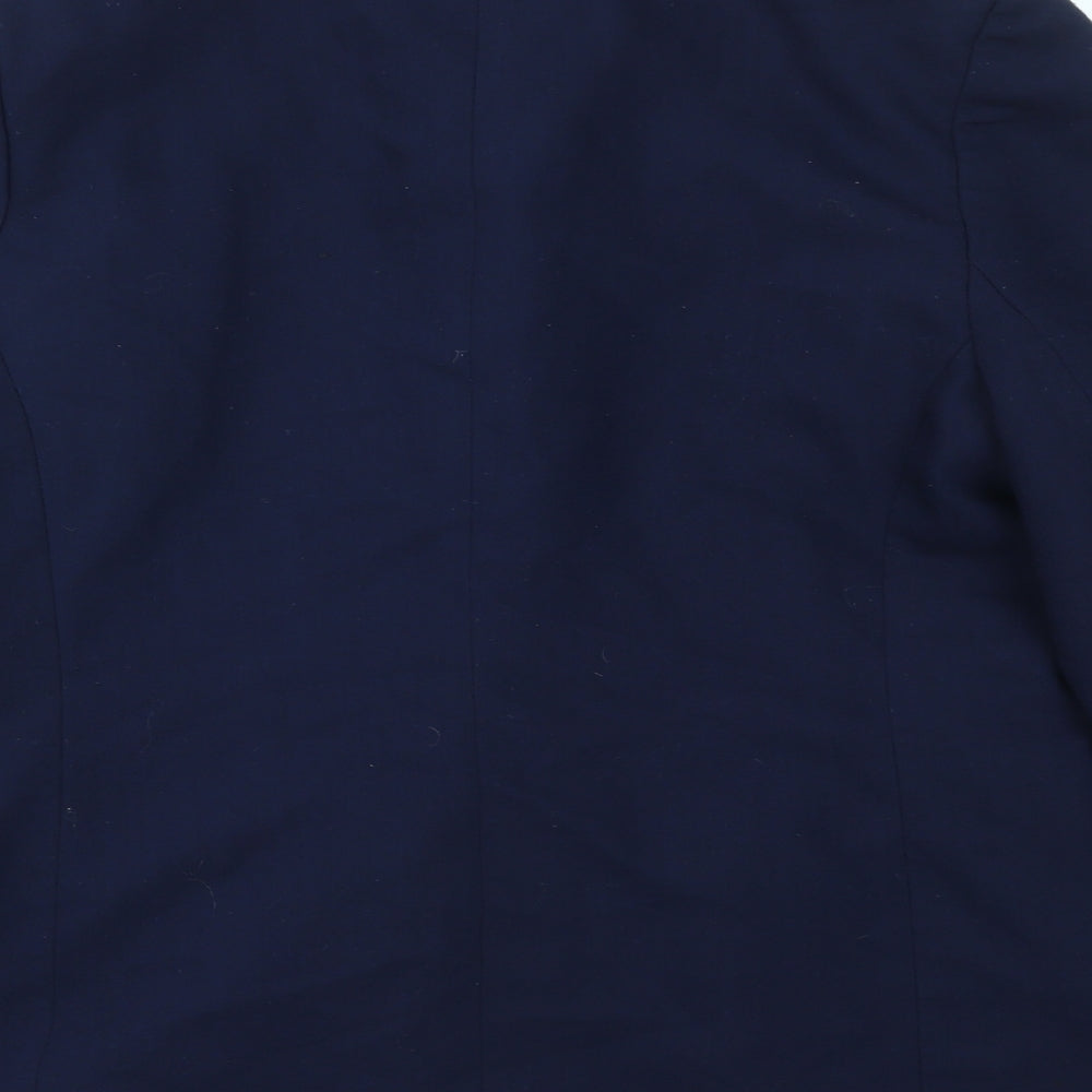 Design essentials Womens Blue   Jacket Blazer Size 16