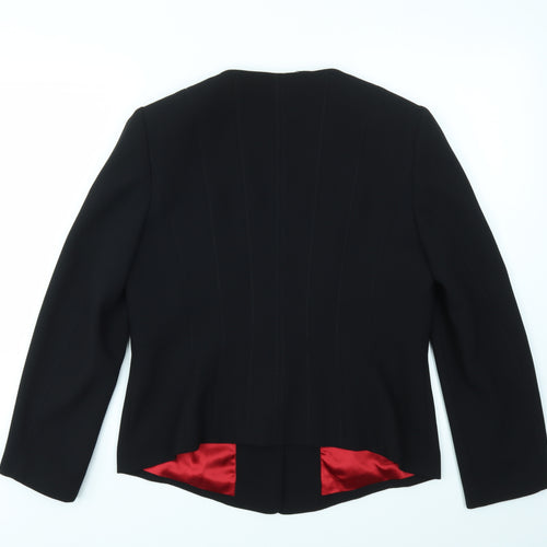 Jacqes Vert Womens Black   Jacket Blazer Size 12