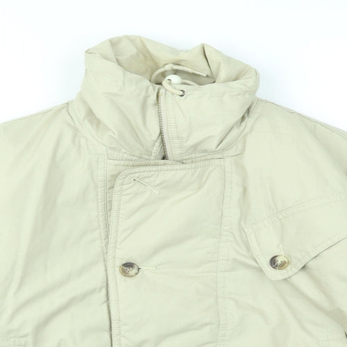 Preworn Womens Beige   Jacket Coat Size 4