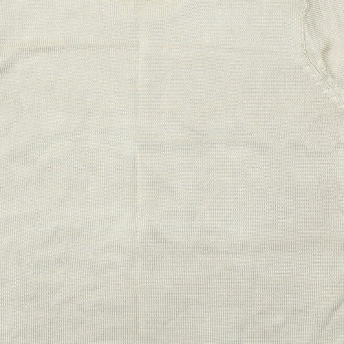 HONEY Womens Gold   Basic T-Shirt Size L