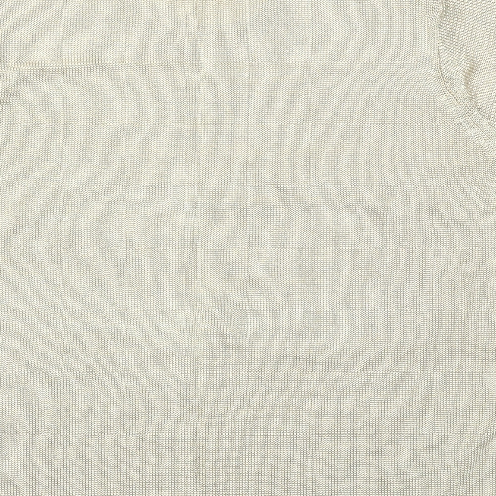HONEY Womens Gold   Basic T-Shirt Size L