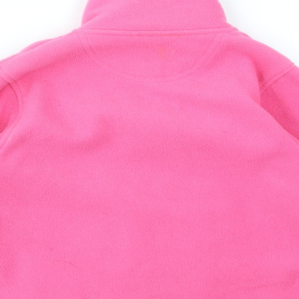 JPW Girls Pink   Full Zip Jumper Size 5 Years