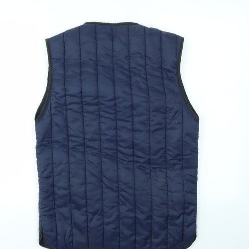 Preworn Womens Blue   Gilet Coat Size 8