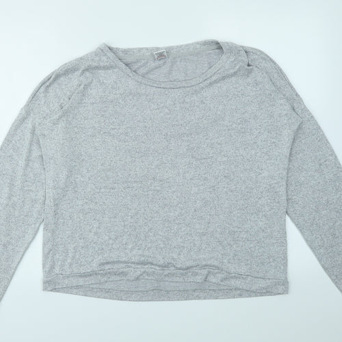 Avenue Womens Grey   Pullover Jumper Size 16