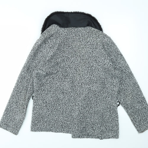 Florence  Fred Womens Grey   Cardigan Jumper Size 16