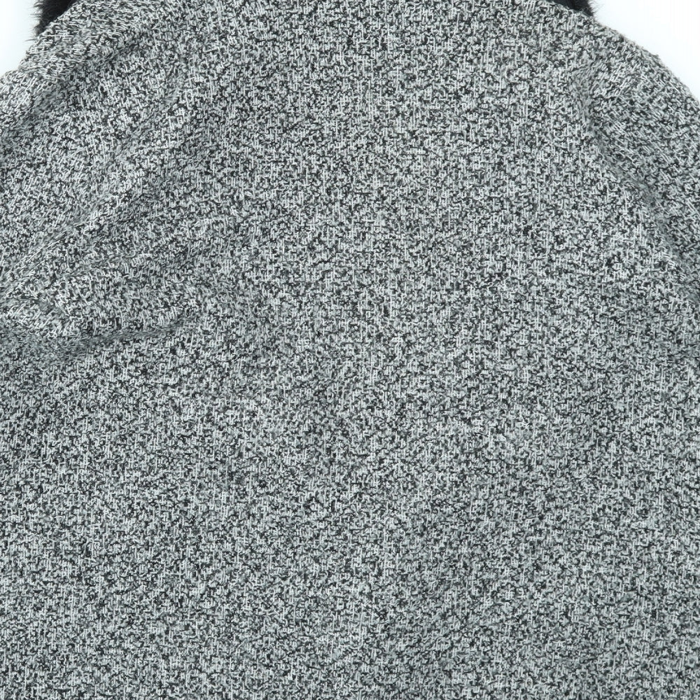 Florence  Fred Womens Grey   Cardigan Jumper Size 16