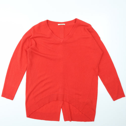 TU Womens Red   Pullover Jumper Size 14