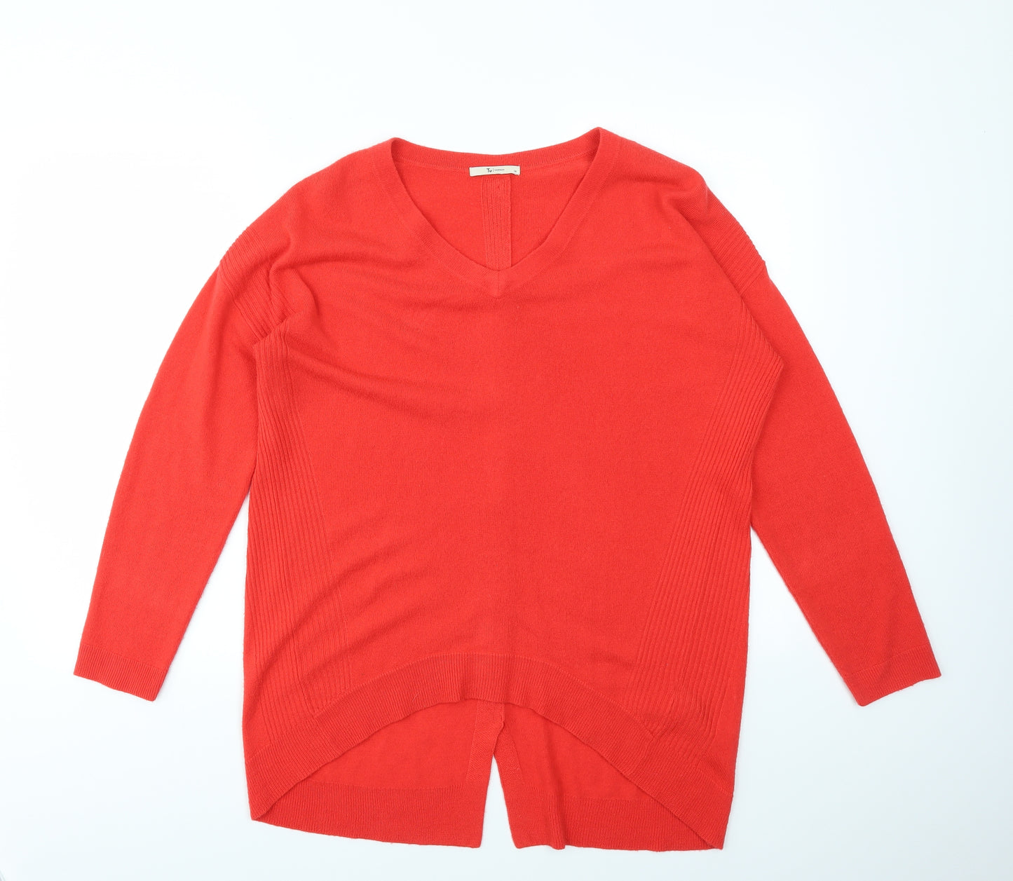 TU Womens Red   Pullover Jumper Size 14