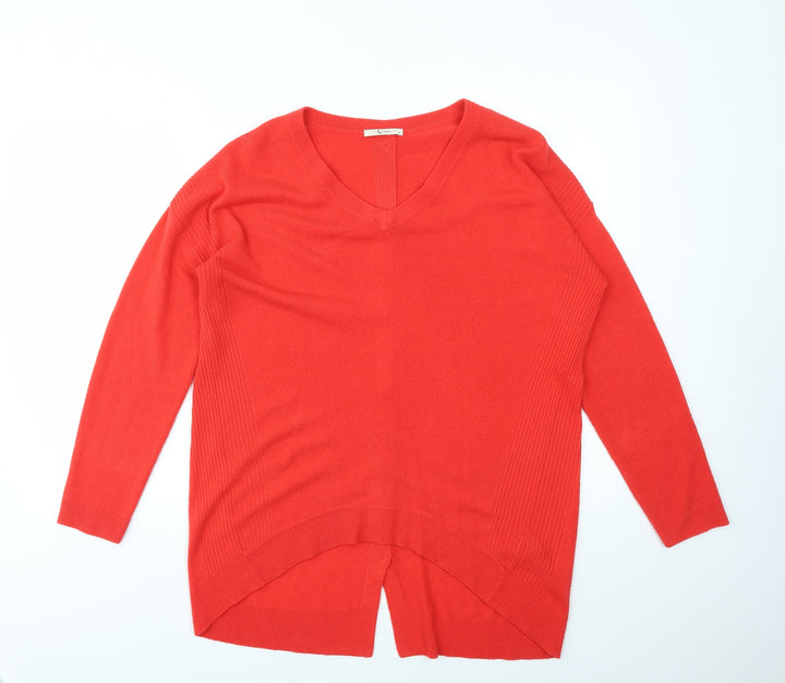 TU Womens Red   Pullover Jumper Size 14