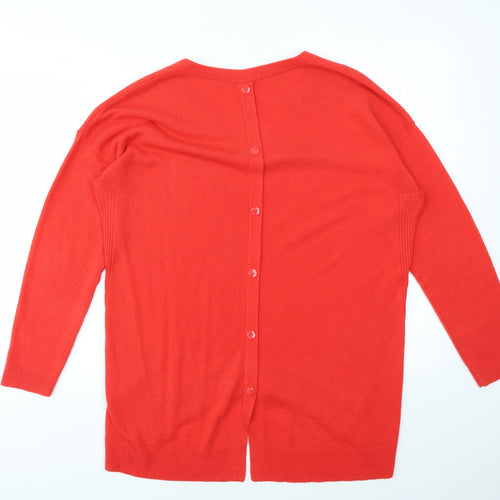 TU Womens Red   Pullover Jumper Size 14