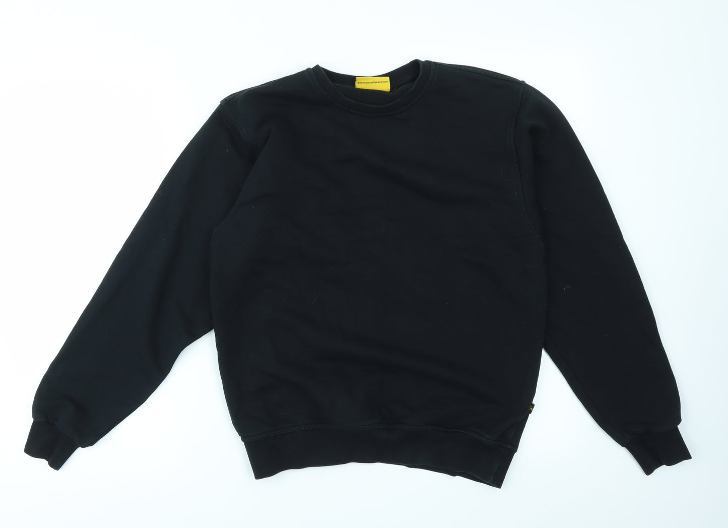 NOVOCO Mens Black   Pullover Sweatshirt Size XS