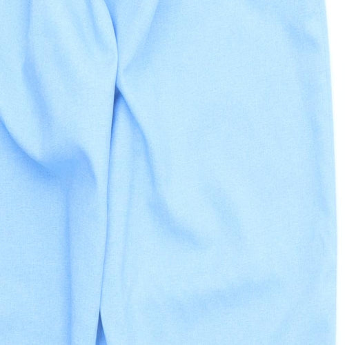 Preworn Womens Blue   Trousers  Size 14 L27 in - stretch waistband