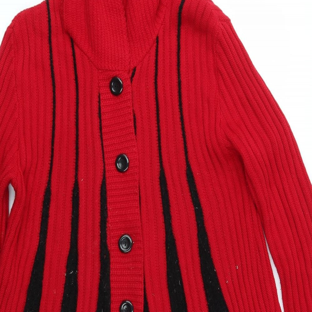 Preworn Womens Multicoloured   Cardigan Jumper Size S