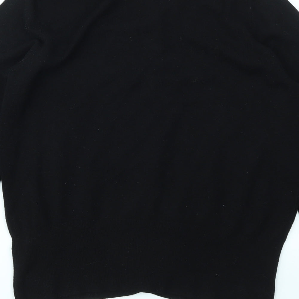 M&S Womens Black   Cardigan Jumper Size 12