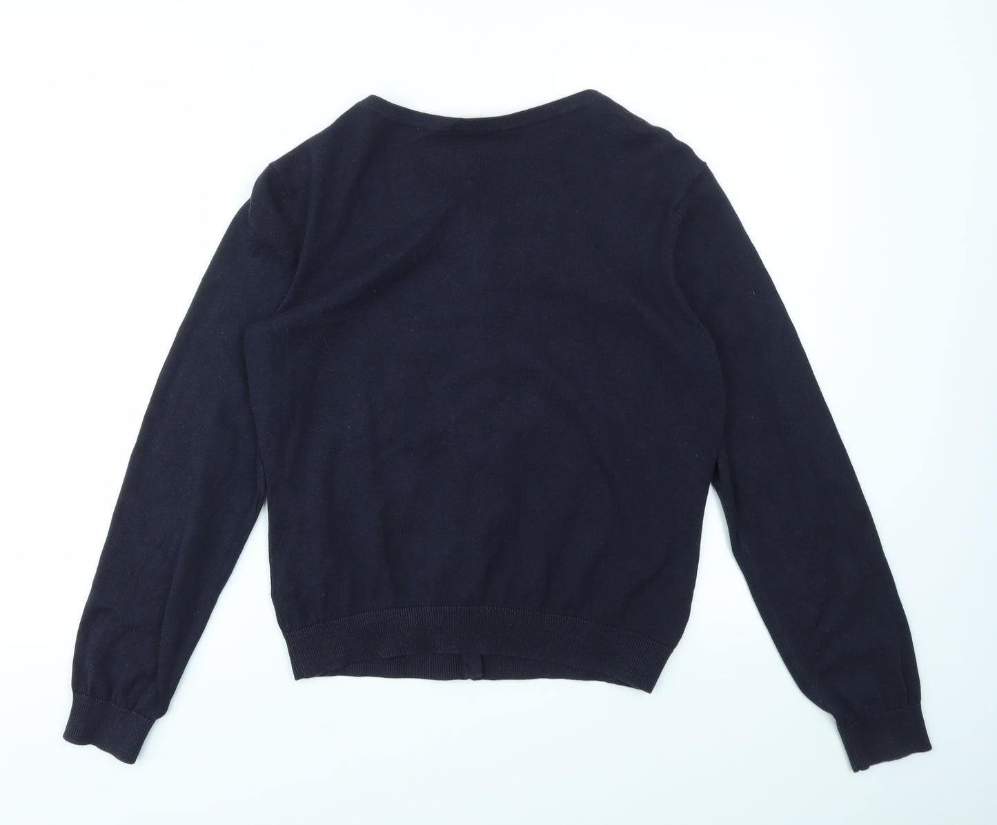 H&M Womens Blue   Cardigan Jumper Size L