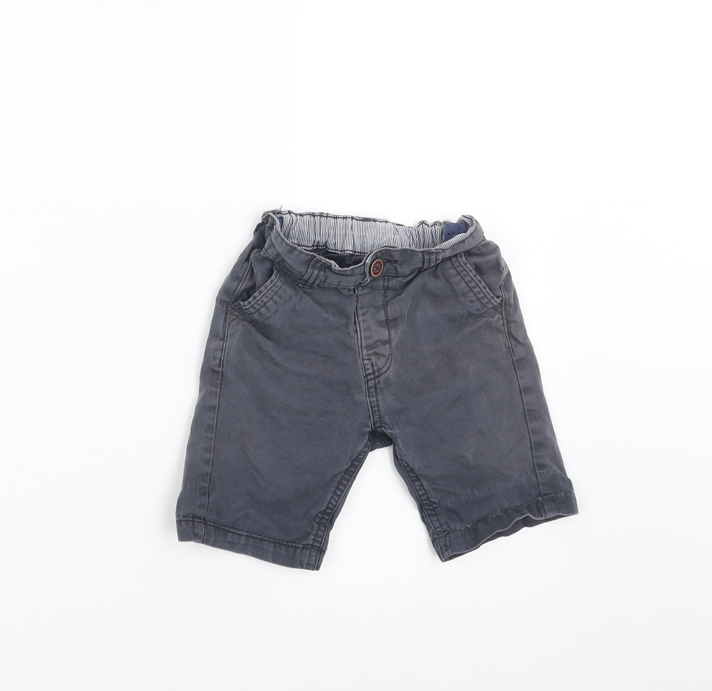 George Boys Grey   Chino Shorts Size 2-3 Years