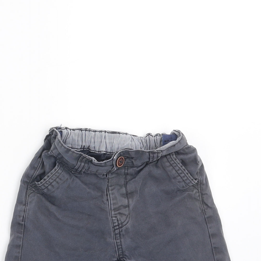 George Boys Grey   Chino Shorts Size 2-3 Years