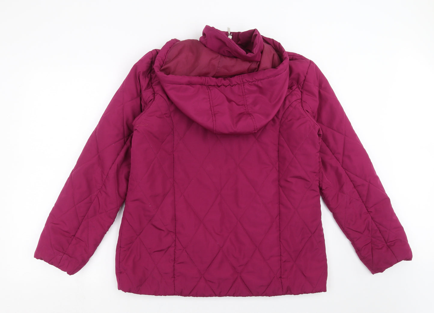 Damart Womens Purple   Quilted Jacket Size 10