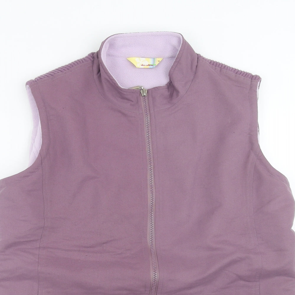 Alice Callina Womens Purple   Gilet Jacket Size 18