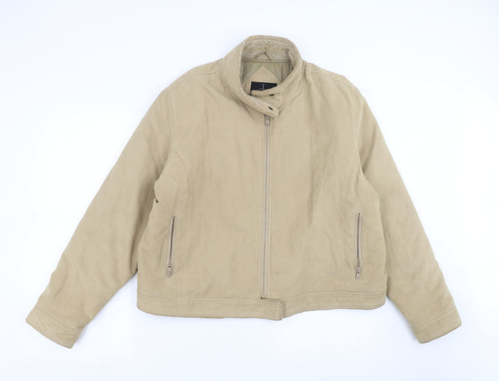 Arcadia Group Womens Beige   Jacket Coat Size 18