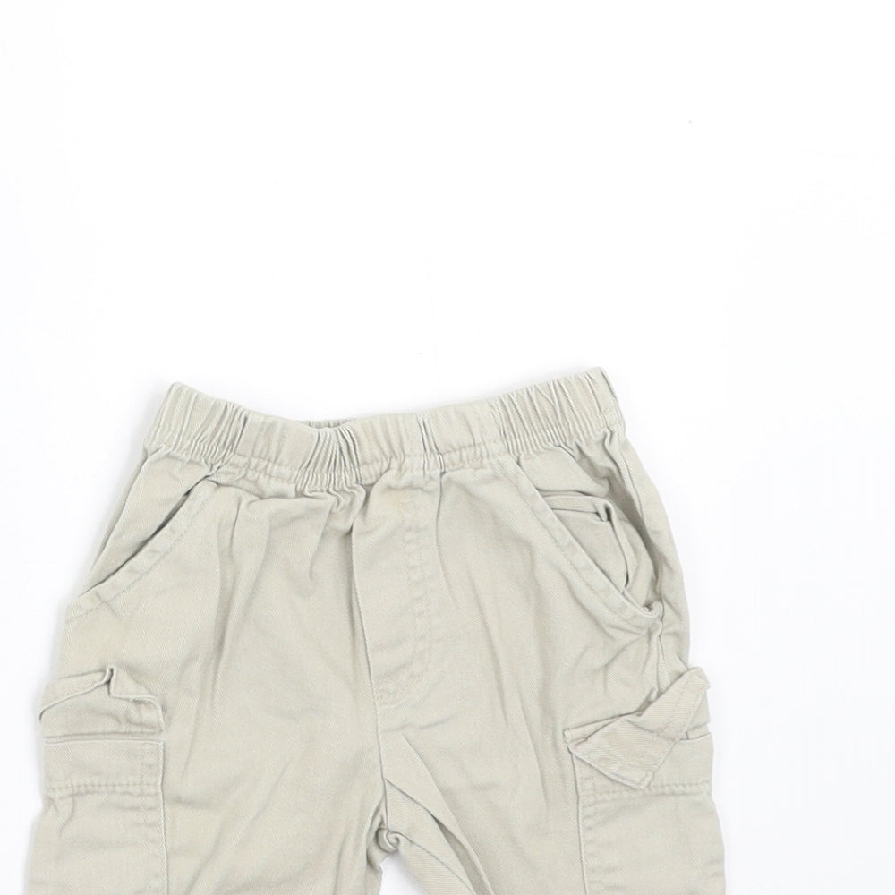 Earlydays Baby Beige   Cargo Trousers Size 0-3 Months