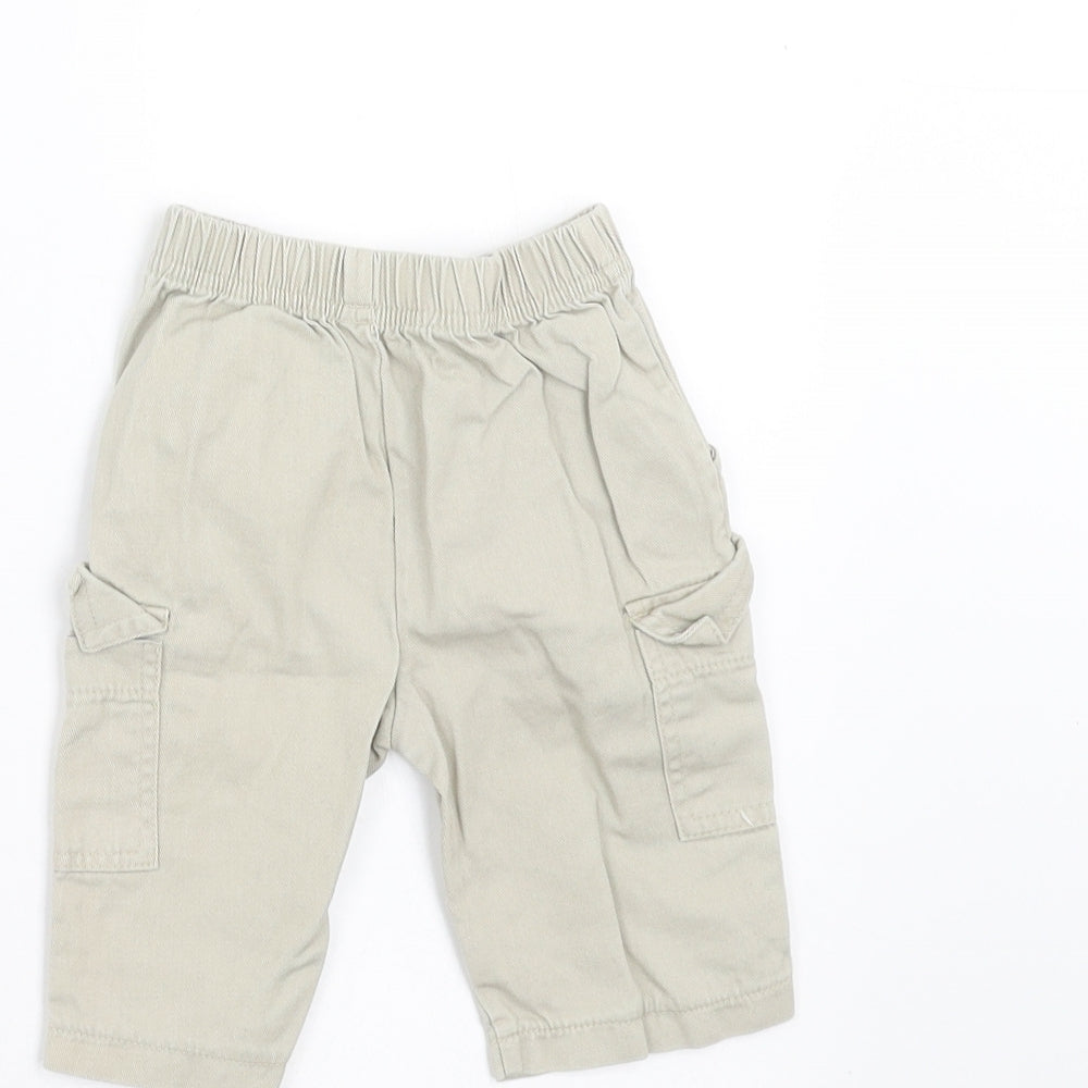 Earlydays Baby Beige   Cargo Trousers Size 0-3 Months