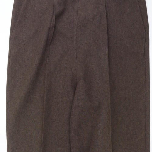 BM Womens Brown   Trousers  Size 16 L26 in