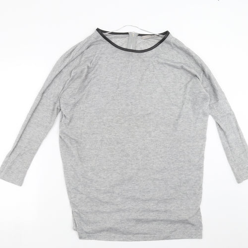 Primark Womens Grey  Knit Pullover Jumper Size 8