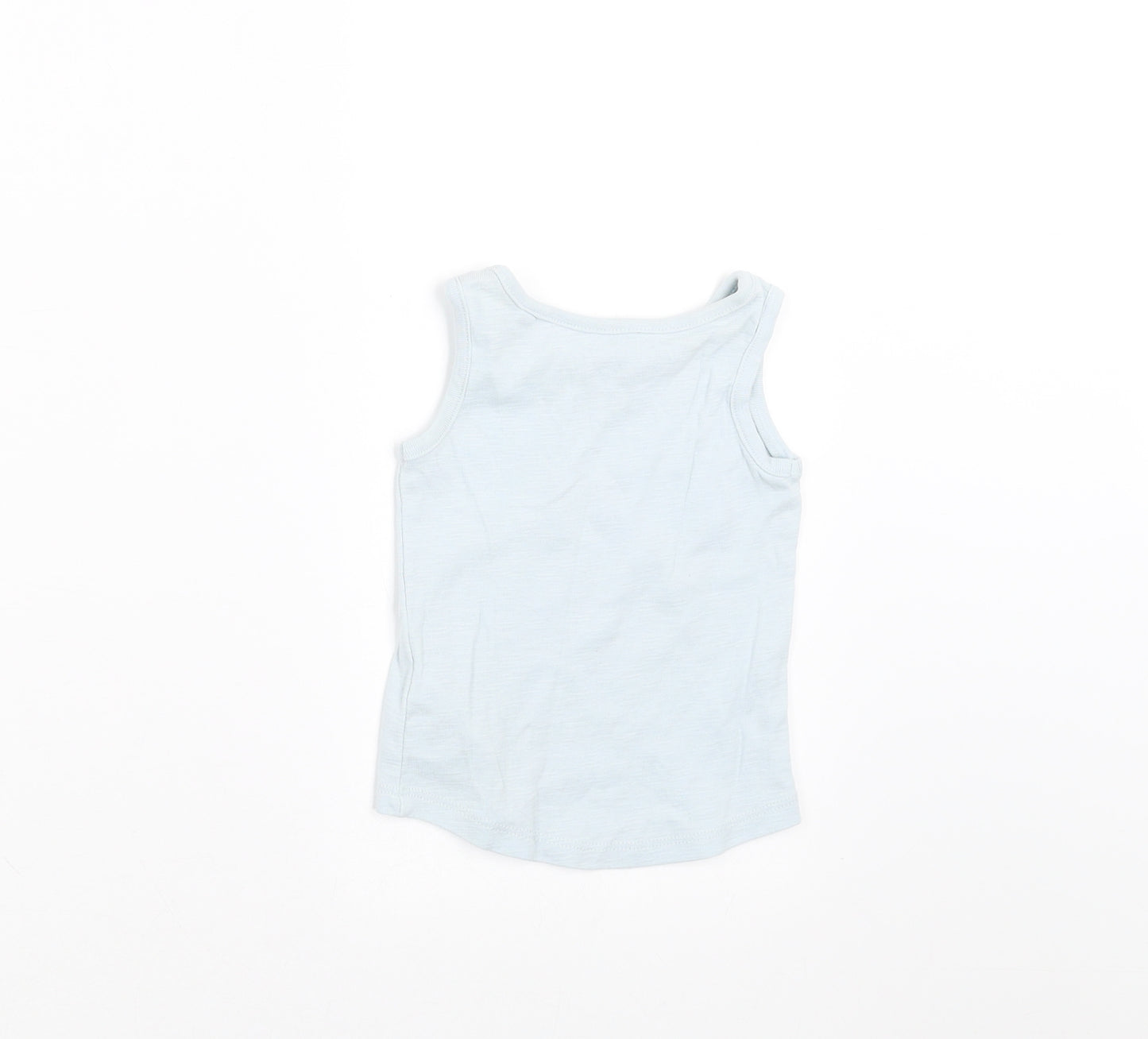NEXT Girls Blue   Basic Tank Size 6-9 Months