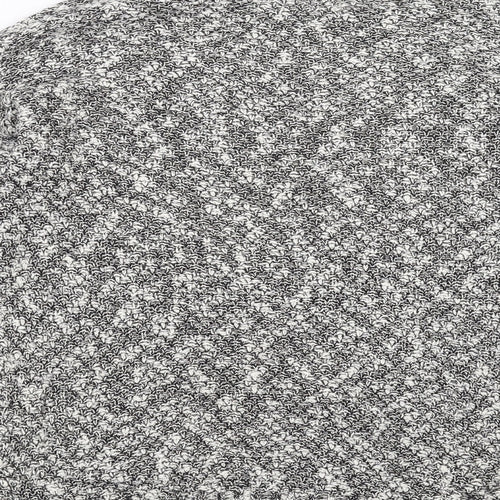 New Look Womens Grey  Knit Pullover Jumper Size S