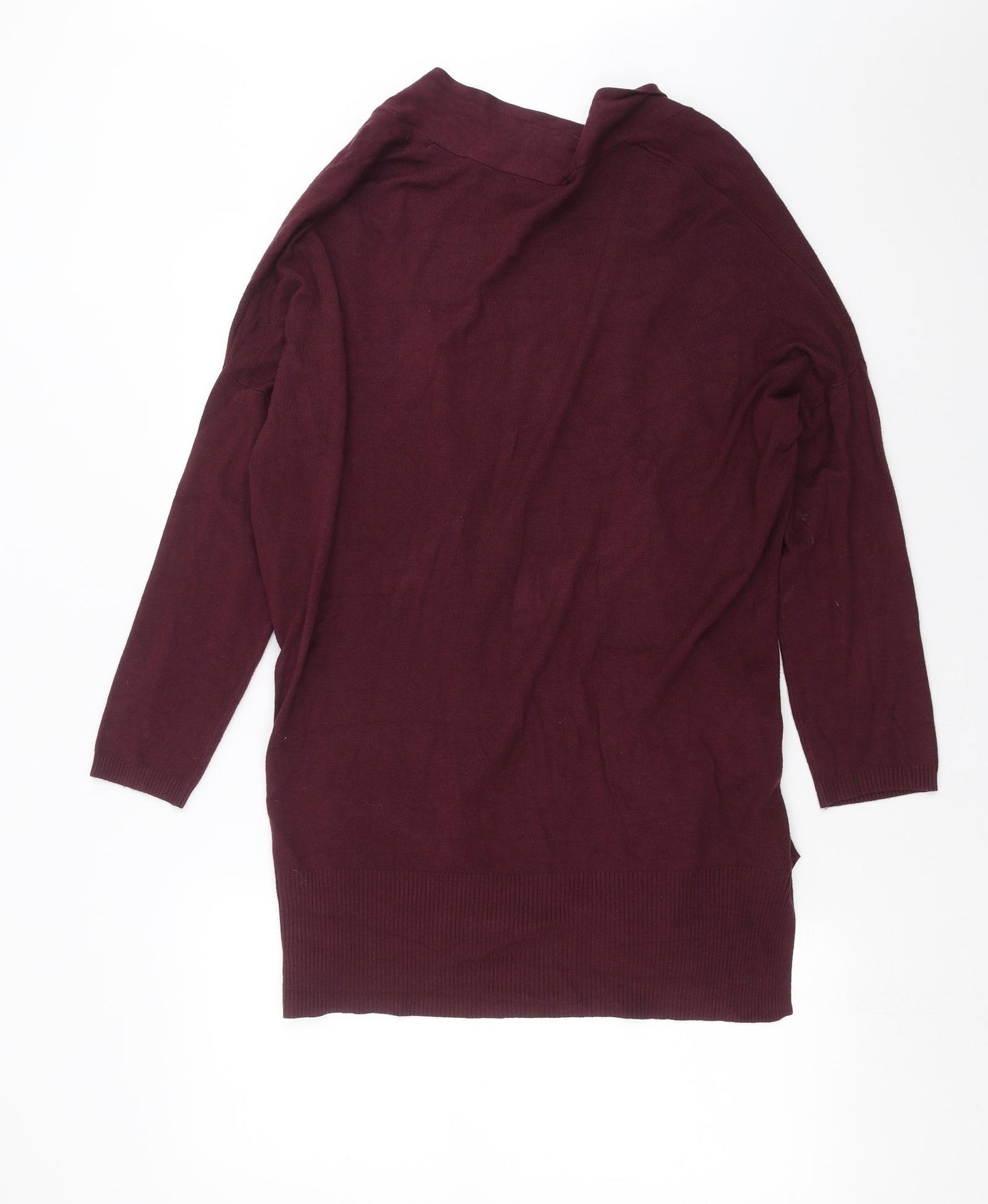 Primark Womens Purple  Knit Cardigan Jumper Size 16