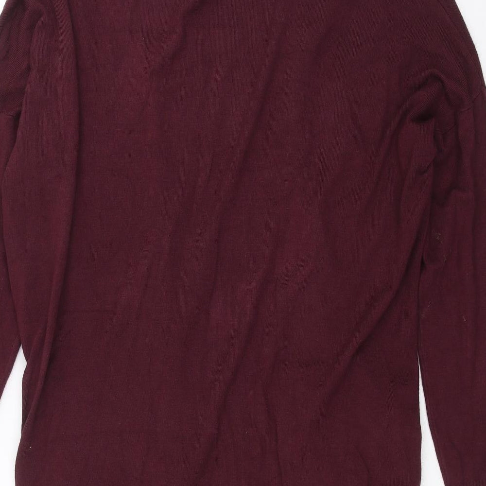 Primark Womens Purple  Knit Cardigan Jumper Size 16