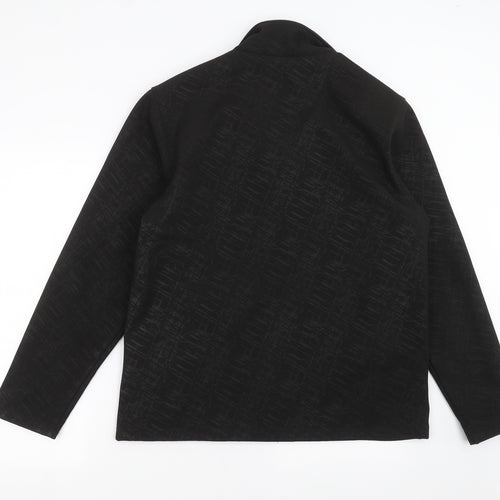 Donnay Mens Black Geometric  Jacket  Size L  - Soft Shell